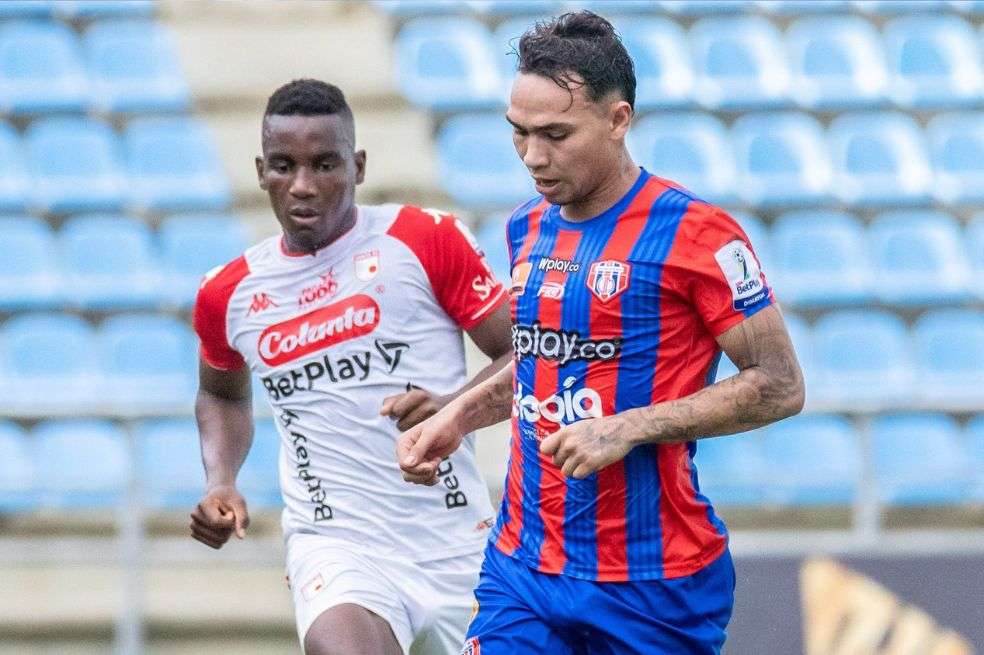 Santa Fe vs. Unión Magdalena.