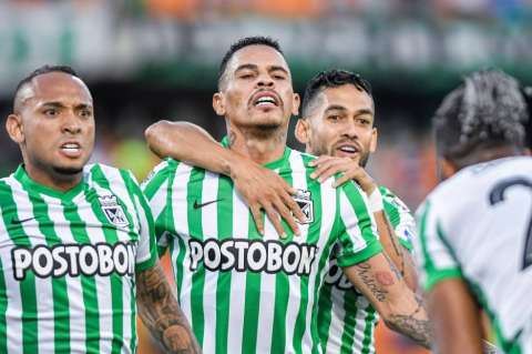 Atlético Nacional goleó a Patriotas en la Copa BetPlay