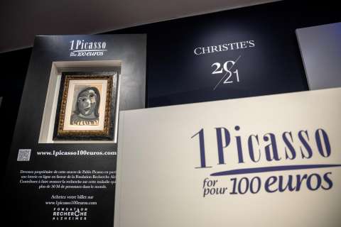 Un hombre francés pagó 100 euros y se ganó una obra de Picasso que cuesta 1 millón de euros