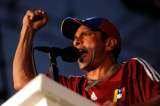 Capriles promete "dejar el pellejo" en estas elecciones
