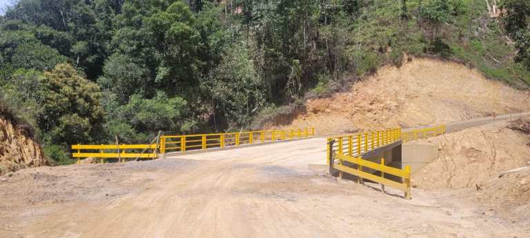 Inauguraron el “Puente sobre el río Ortega”, que conecta a 14 veredas del Cauca