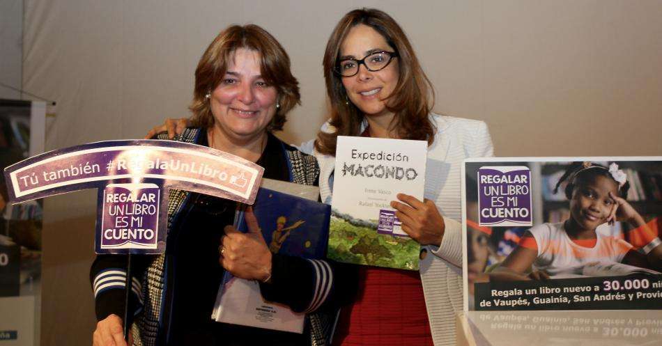 ‘Regalar un libro es mi cuento’ por los niños de Colombia