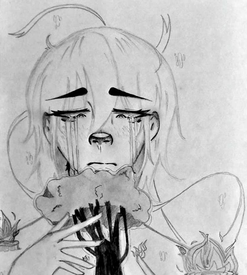 'Consecuencias humanas' / Dibujo anónimo.