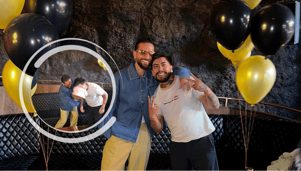 'JuanDa' y Maluma juntos ¿Cuál fue la razón de este inesperado encuentro? ¡Te contamos!
