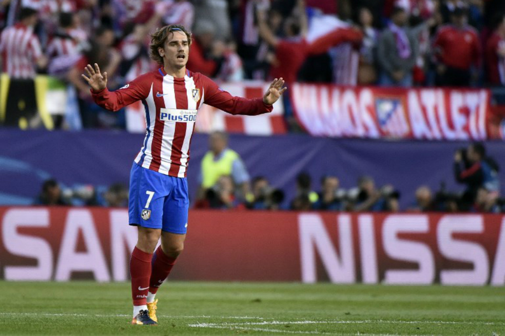 Antoine Griezmann, jugador de la selección francesa y el Atlético de Madrid. / AFP