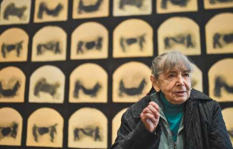 “No nací para pintar la guerra, nací para pintar en paz o en guerra, pero pintar”