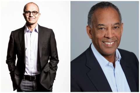 Los nuevos jefes de Microsoft