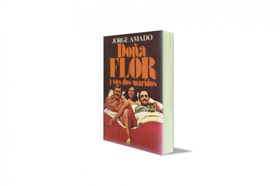 Portada del libro "Doña flor y sus dos maridos", de Jorge Amado.