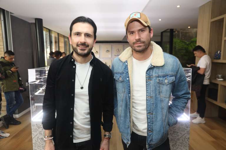Joaquín Rodríguez y Juan Felipe Samper