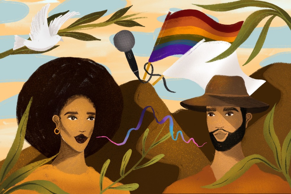 Ilustración hecha por Yeraldina Márquez