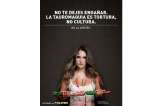Dulce María protagoniza campaña contra la tauromaquia