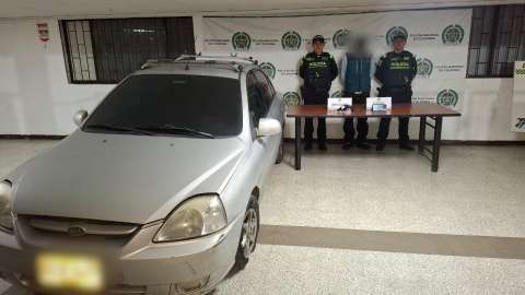 Asalto en el norte de Bogotá terminó con un detenido y vehículo recuperado