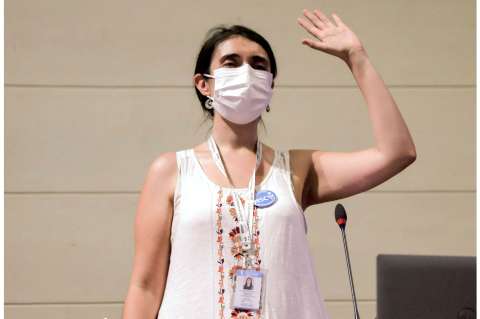 María Elisa Quinteros, la odontóloga que es presidenta de la Constituyente chilena