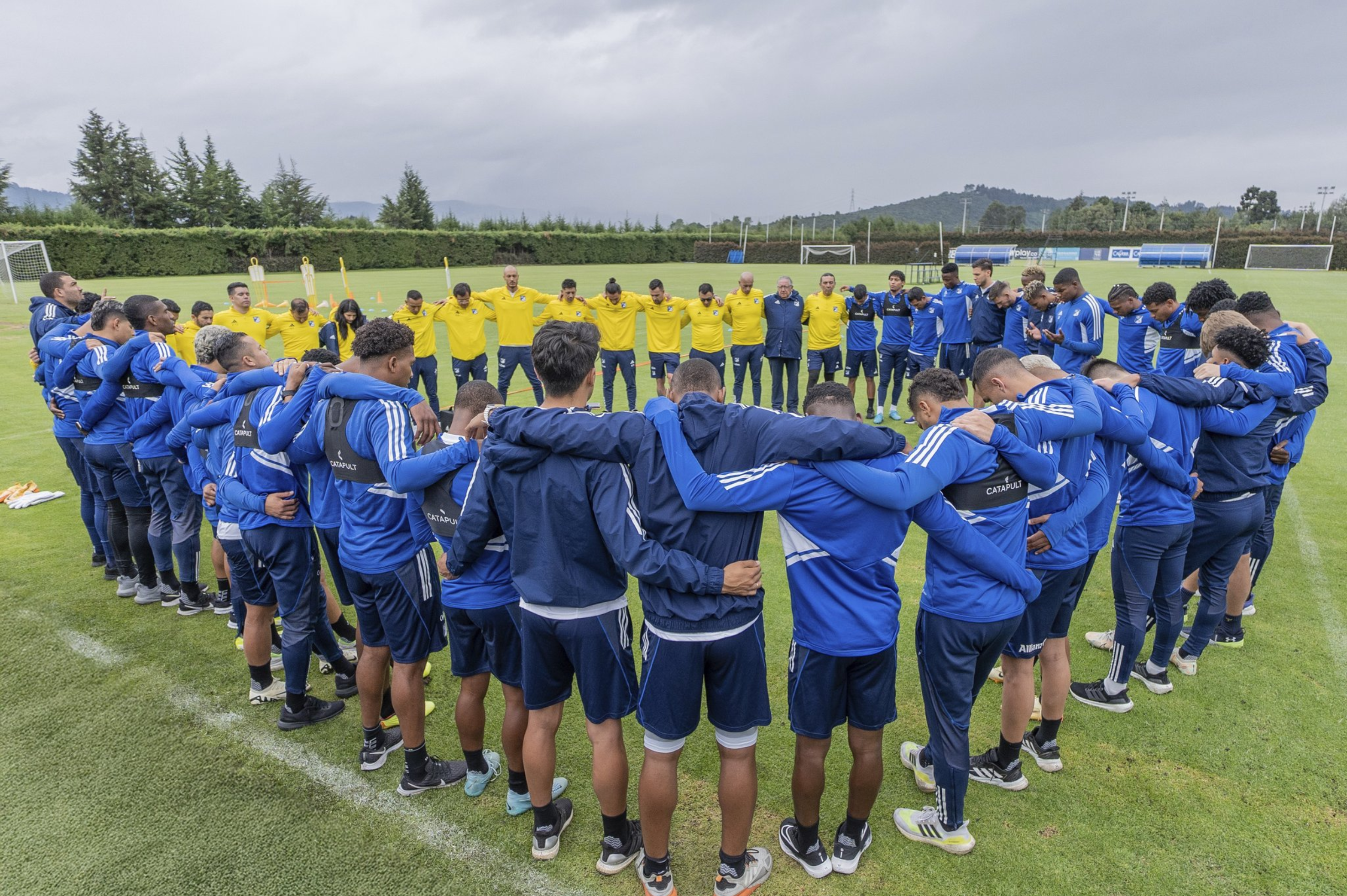 Millonarios, en la pretemporada.