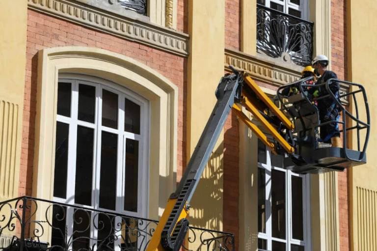 Inició última fase de restauración de fachada del Palacio Municipal de Bogotá y edificio Liévano