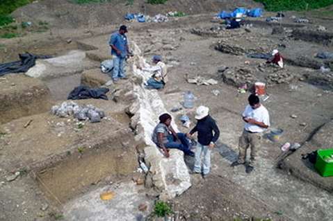 Investigadores descubren posible muelle prehispánico en el Golfo de México