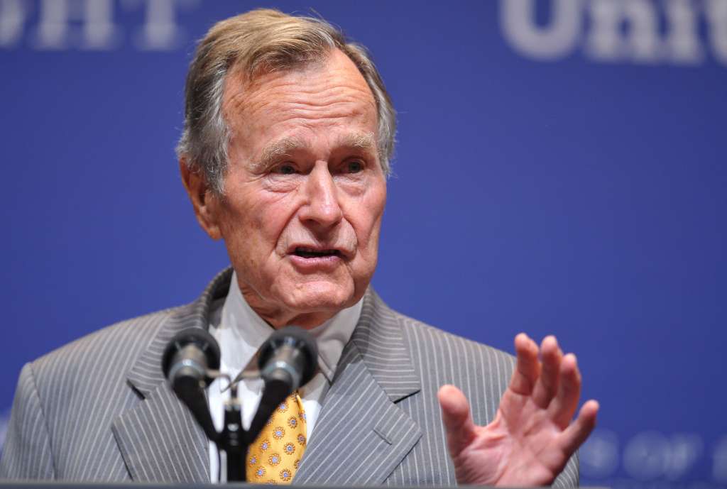 George H.W. Bush. / /AFP.