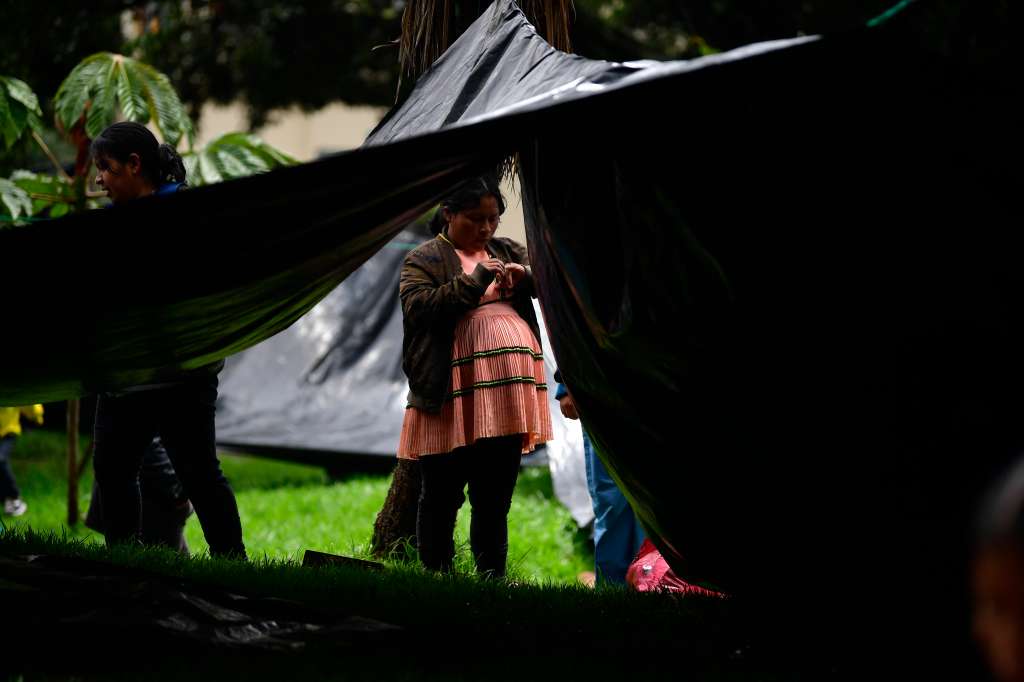 Nuevo asentamiento indígena en el Parque Nacional ubicado en Bogotá