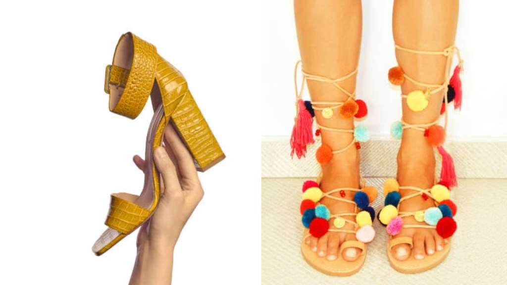 Sandalias al estilo pulsera y gladiador para lucir en vacaciones