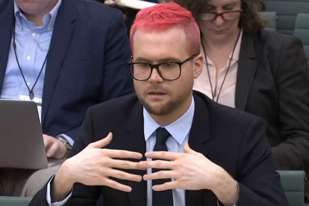 Christopher Wylie. / PRU / AFP