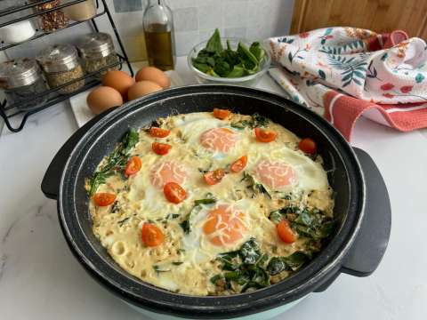 Huevos florentinos para empezar el día con mucho sabor