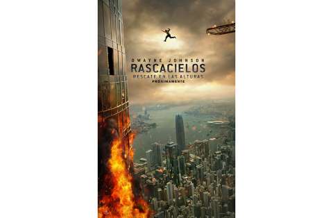 "Rascacielos: rescate en las alturas", la próxima película de "La Roca"
