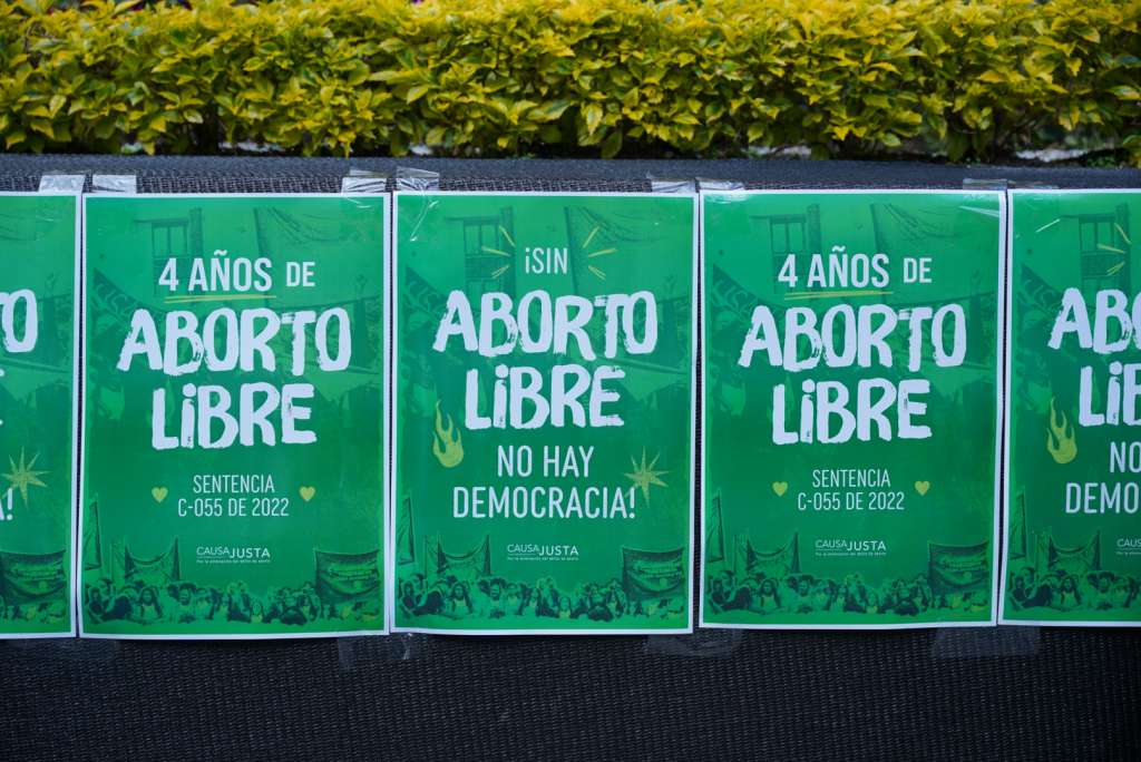 Se conmemoró el cuarto aniversario de la sentencia que despenalizó el aborto hasta la semana 24 en Colombia.