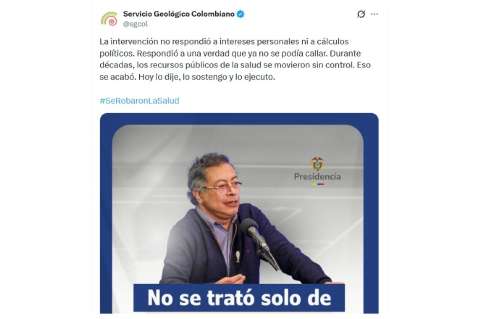Fallo ordena al Servicio Geológico no usar sus redes para hacer publicidad política