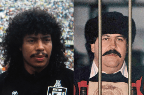 Pablo Escobar y René Higuita, las series que retrataron esa relación