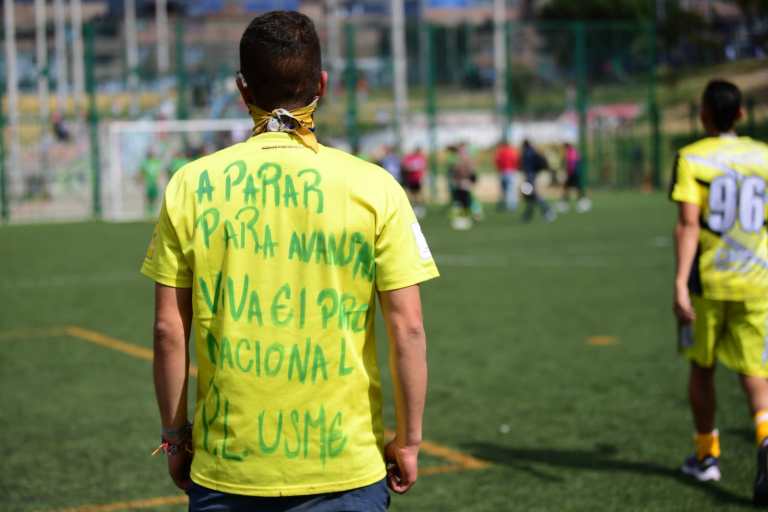 Al final del día, los jóvenes presentaron un plan de propuestas para trabajar por la comunidad en temas como mejoras en parques y cuidado de la huerta comunitaria.