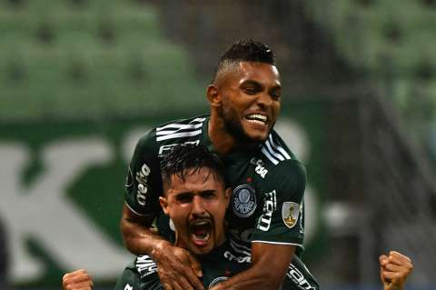 Miguel Ángel Borja guió el triunfo de Palmeiras ante Alianza Lima en la Copa Libertadores
