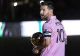 Messi celebra con la afición del Inter Miami su octavo balón de oro