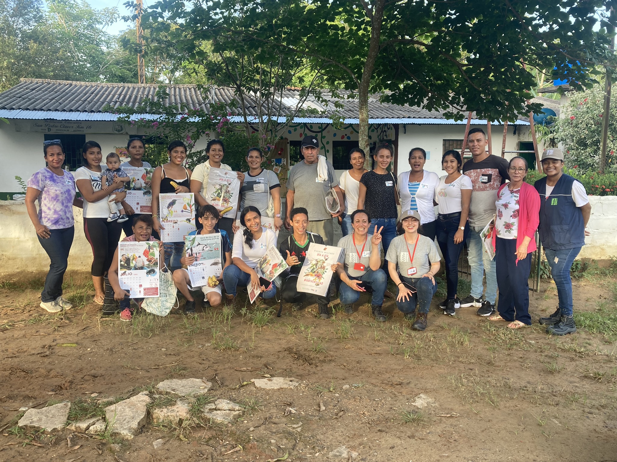 Proceso educativo con comunidades en Puerto Wilches / Foto: Instituto Humboldt