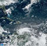 Ciclón tropical: comienzan lluvias, acompañadas de tormentas eléctricas, en San Andrés