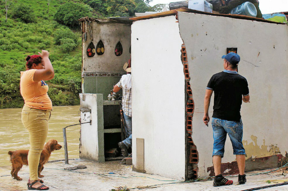 El primer derrumbe en el proyecto Hidroituango ocurrió el pasado 7 de mayo. / EFE