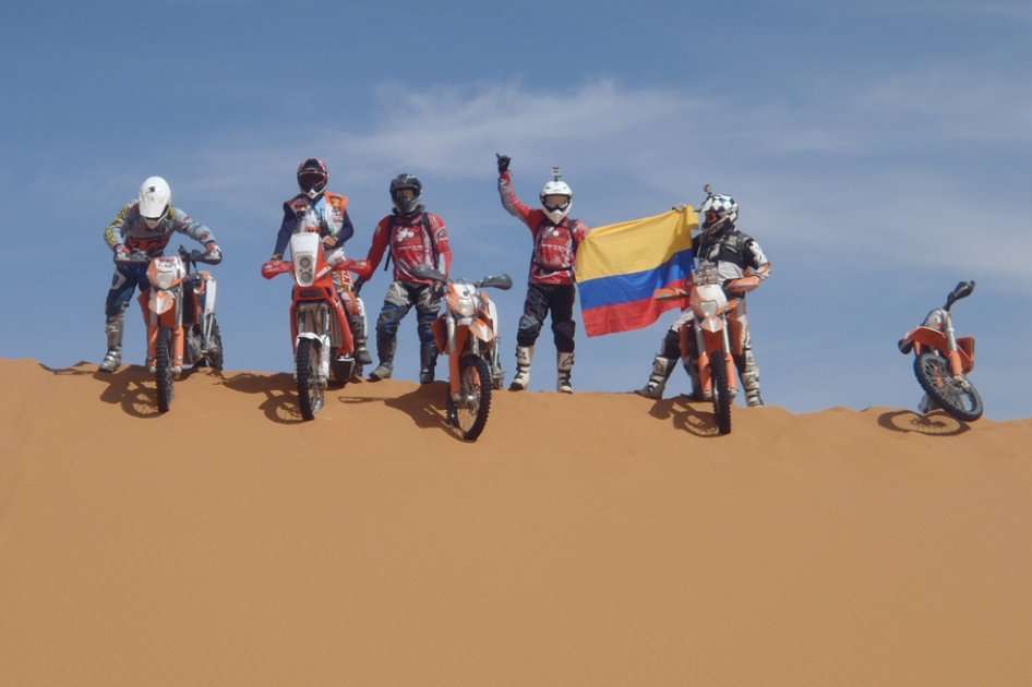 Juan Sebastián Toro recorrerá los caminos de Perú, Argentina y Chile seleccionados para el Rally Dakar 2013. / Cortesía