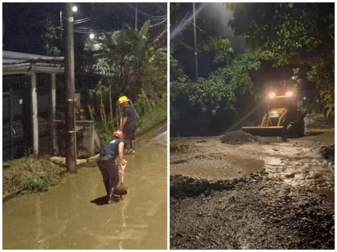 Lluvias afectaron 10 municipios y dejaron turistas varados en Cañón del Combeima