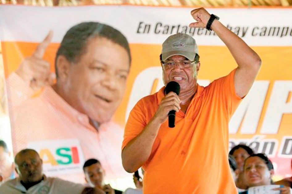 Alcalde de Cartagena, Campo Elías Terán. / Fotos: J. Aparicio