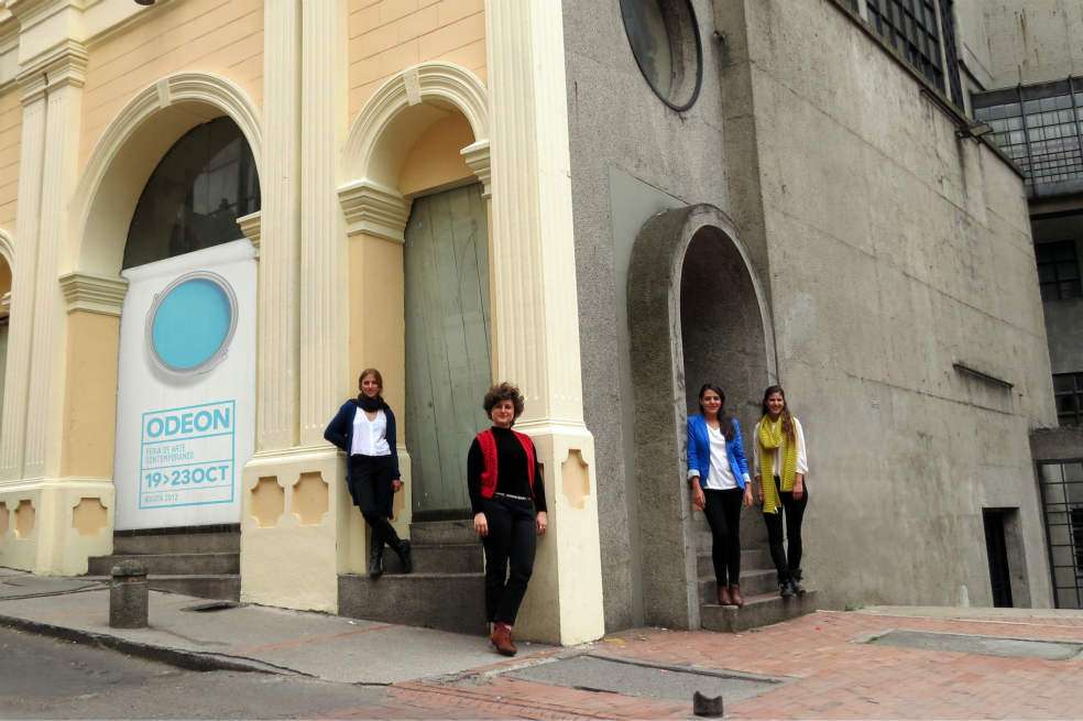 Tatiana Rais, Vanessa Adatto, María Fernanda Currea y Juliana Steiner son las organizadoras de Odeón.
