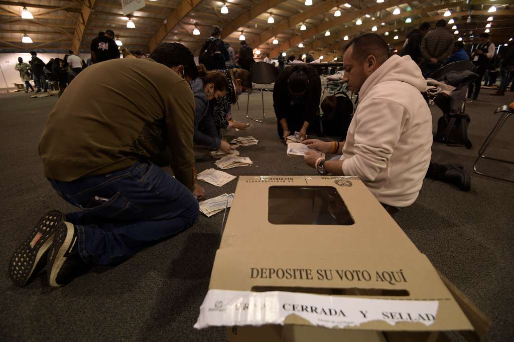 Votación, preconteo y escrutinio de los votos de las elecciones presidenciales 2022 segunda vuelta.
