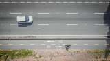 ANI implementa ciclorruta temporal en la autopista Norte en el carril occidental