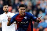 El ‘Cucho’ Hernández marcó pero no pudo evitar la derrota del Huesca frente al Valencia