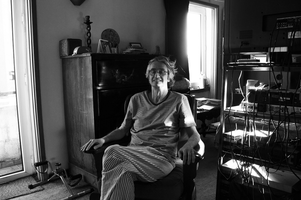 Luis Ospina en su casa en 2013.Foto: c. Rubén Mendoza. Especial para El Espectador