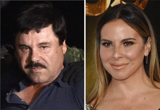 El narcotraficante Joaquín "El Chapo" Guzmán y la actriz Kate del Castillo. / Archivo