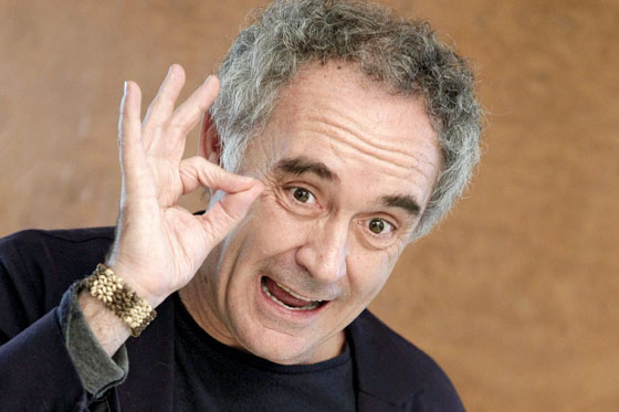 El chef Ferran Adrià.