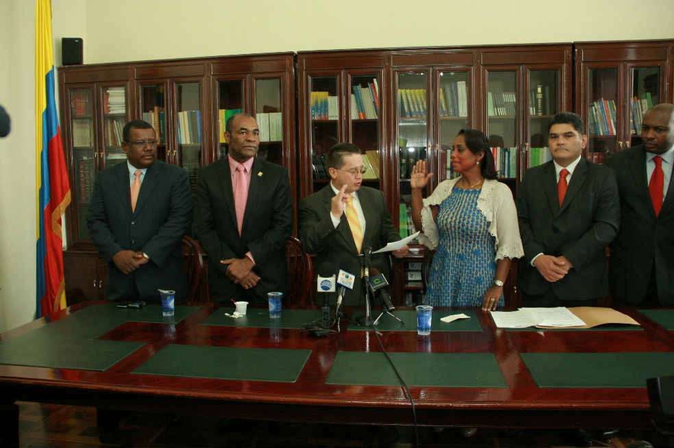 Astrid Sánchez Montes de Oca asumió ayer como senadora. / Angel Vargas - Prensa Senado