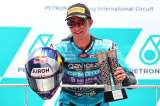 David Alonso, imparable: ganó en Malasia y amplió su récord histórico en Moto3