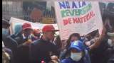 Por demora en pagos, recicladores protestan frente a la Superservicios en Bogotá