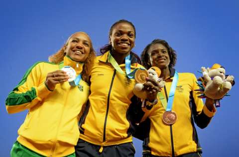 Caterine Ibargüen y Yosiry Urrutia: oro y bronce en salto triple