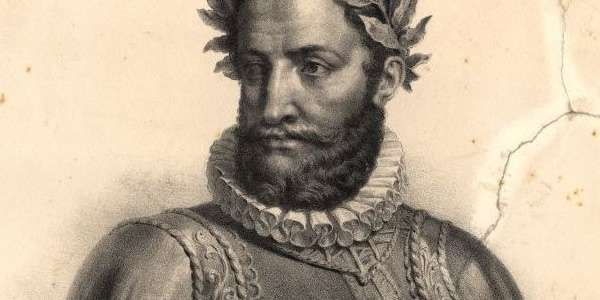 Luis de Camoes, cuya obra Os Lusíadas, publicada en 1591, y que relata las aventuras de los marineros portugueses en el Siglo XVI, es una de las joyas de la biblioteca de la U. de Toronto. / Archivo